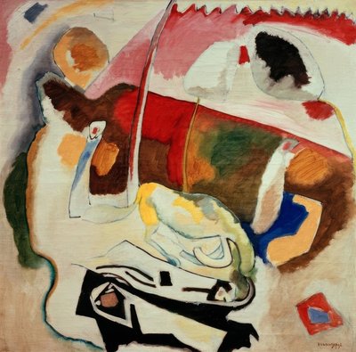 Improvisation 21 by Wassily Kandinsky